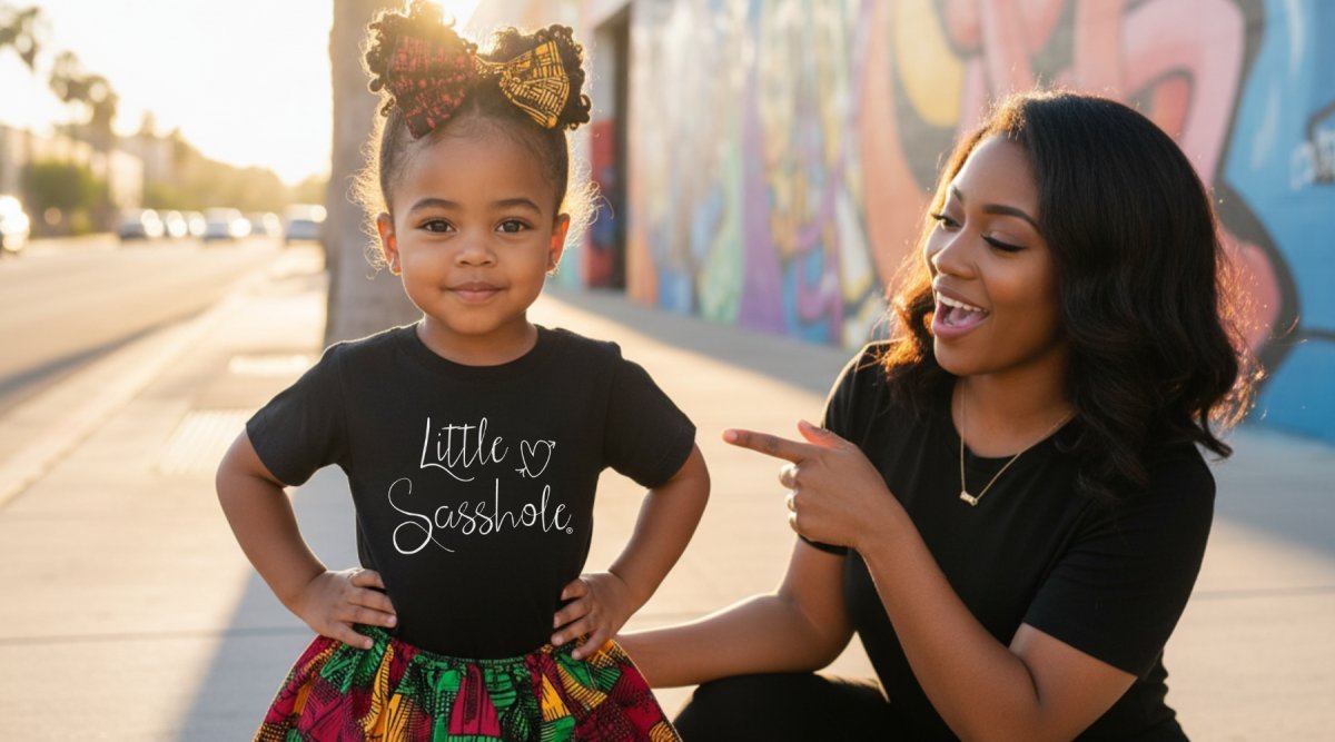 Image of Funny Toddler T-Shirts: The Ultimate Guide to Dressing Your Tiny Human with Attitude - Sasshole®