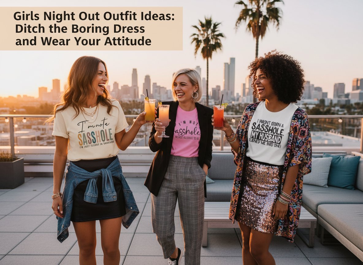 Image of Girls Night Out Outfit Ideas: Ditch the Boring Dress and Wear Your Attitude - Sasshole®