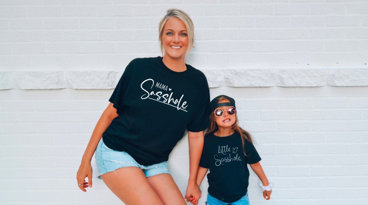 Image of Mommy and Me Graphic Tees: Because 'Mama’s Mini' Is Cringe - Sasshole®