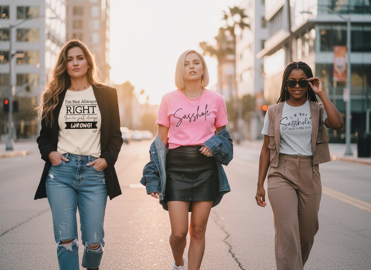 Statement T-Shirts with Sayings: Wear Your Unfiltered Truth in 2026 - Sasshole®