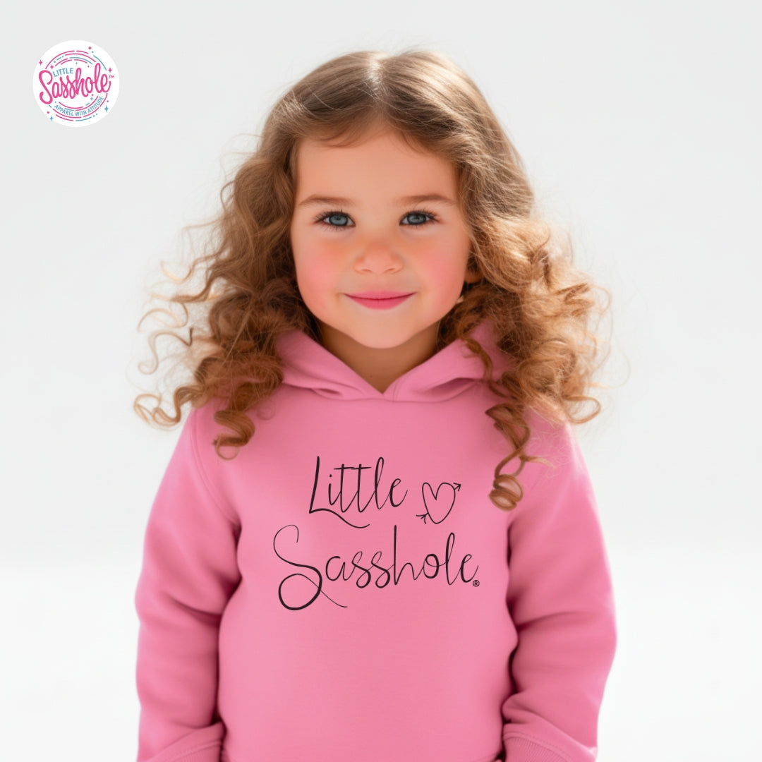 Image of Little Sasshole Toddler Hoodies – Funny, Cozy & Playful Graphic Pullovers