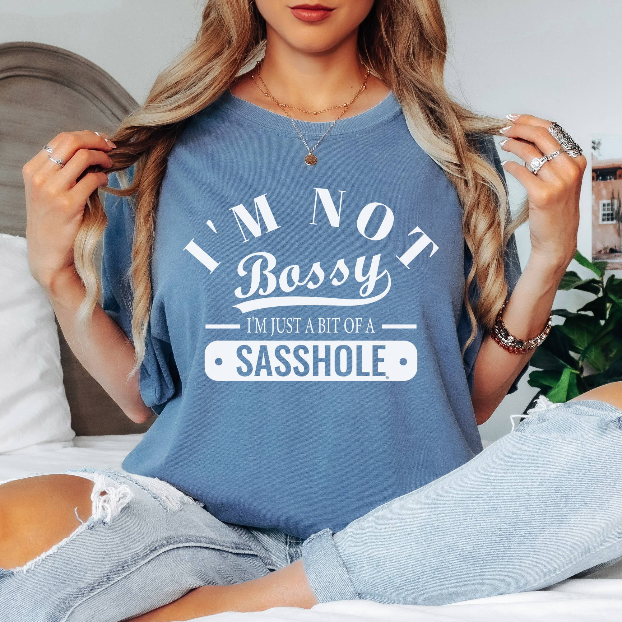 Image of Sasshole® Relaxed Fit Comfort Colors® T-Shirt Collection