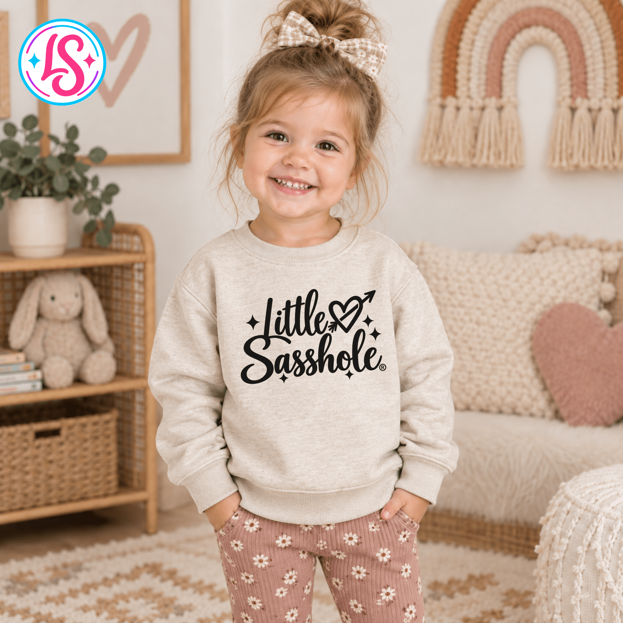 Image of Little Sasshole™ Toddler Sweatshirts – Funny, Soft & Full of Personality - Sasshole®