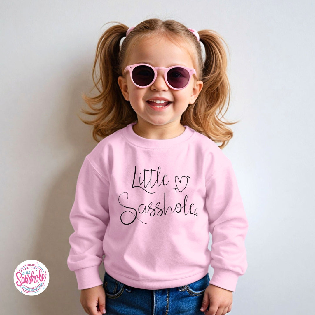 Image of Little Sasshole™ Toddler Sweatshirts – Funny, Soft & Full of Personality