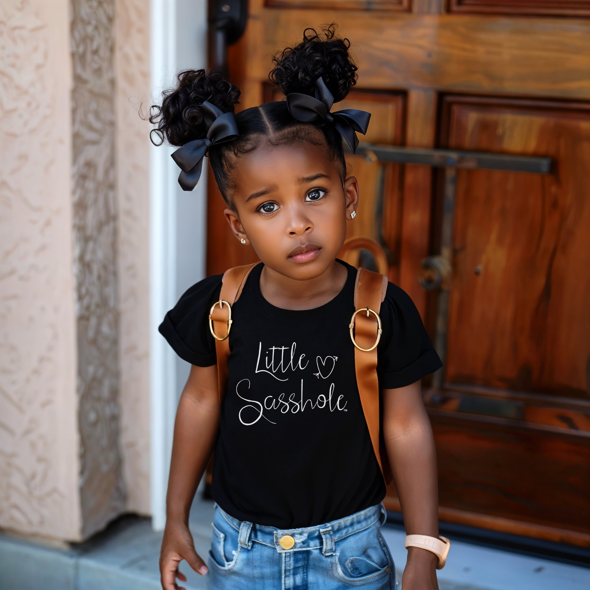 Image of Little Sasshole Toddler T-Shirts – Funny & Adorable Graphic Tees for Kids - Sasshole®