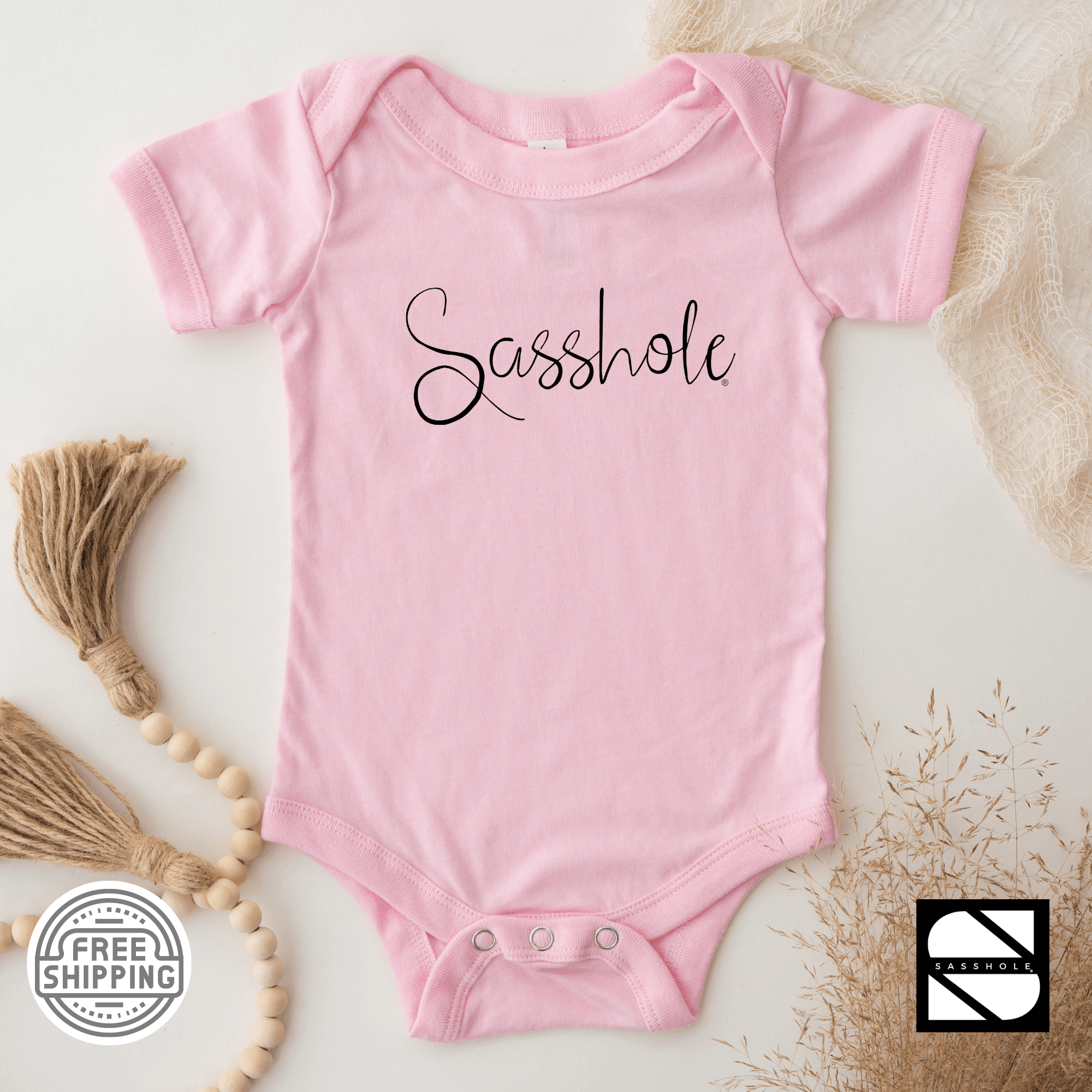 Image of Sasshole® Baby Onesies® – Funny Baby Bodysuits with Attitude - Sasshole®
