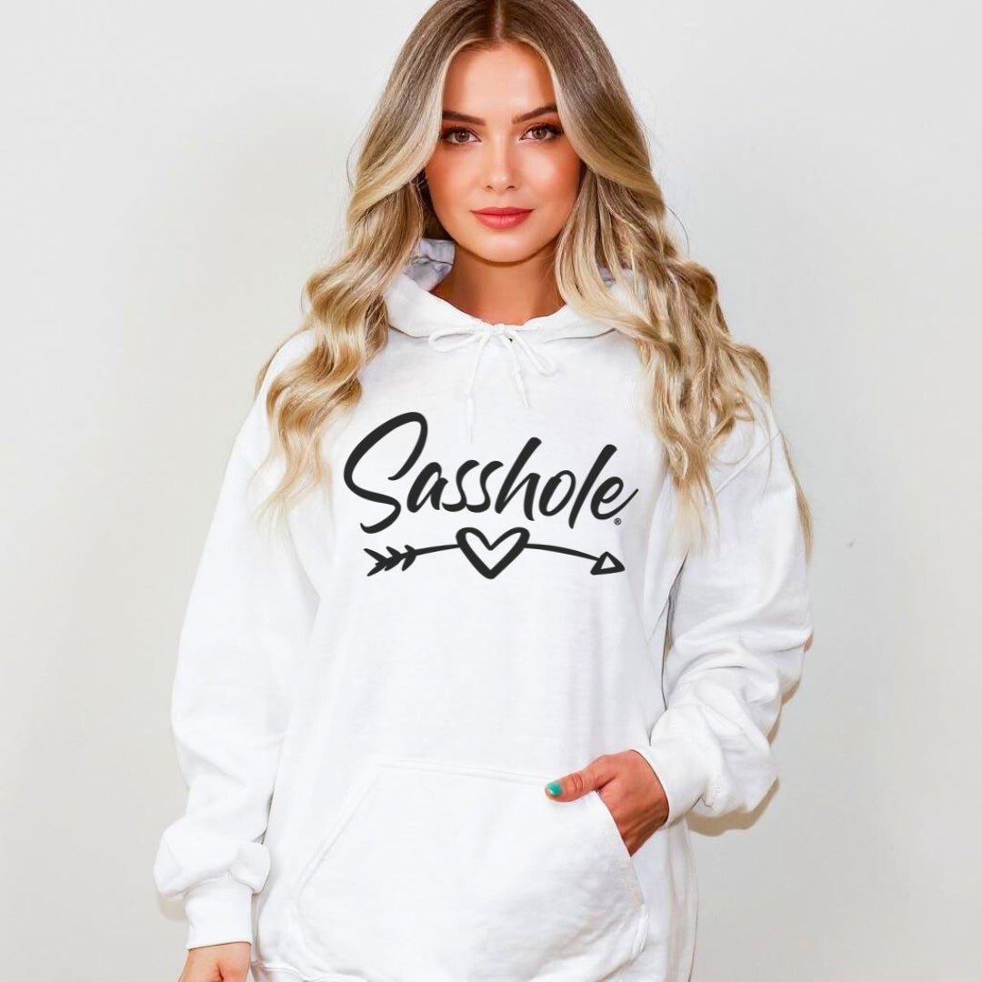 Image of Sasshole® Women’s Classic Fit Hoodies – Bold, Funny & Cozy - Sasshole®