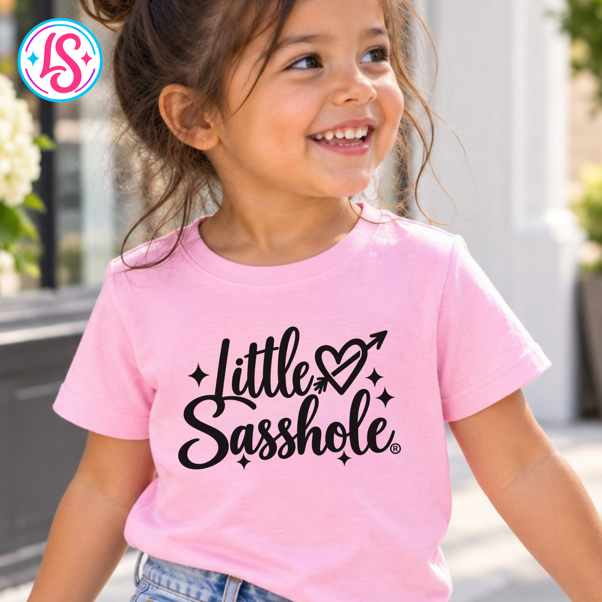 Signature Logo — Toddler Graphic Tee | Little Sasshole®