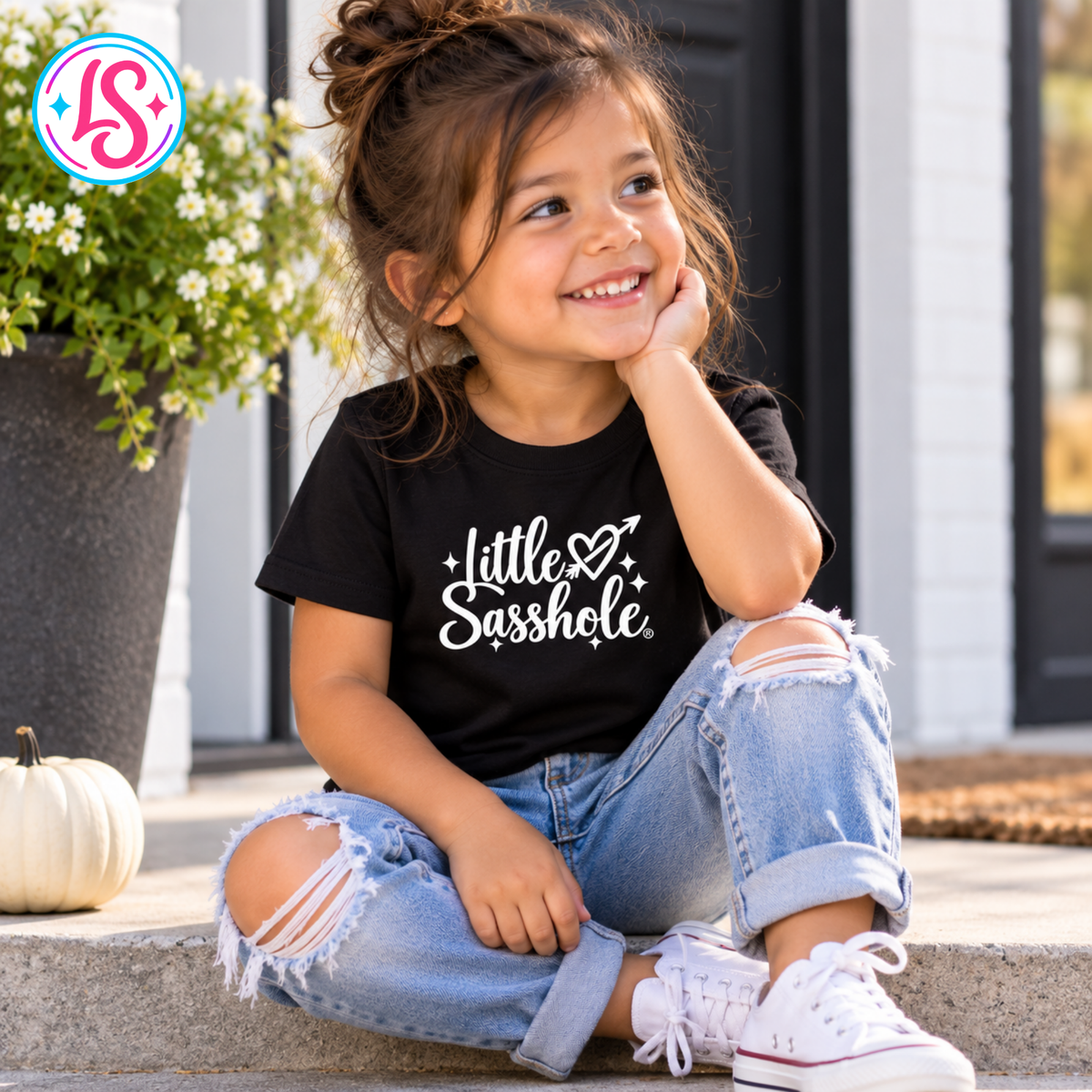 Signature Logo — Toddler Graphic Tee | Little Sasshole®