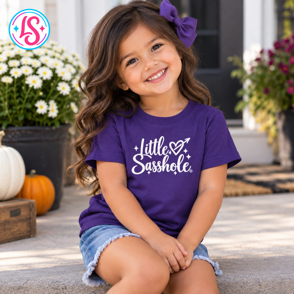 Signature Logo — Toddler Graphic Tee | Little Sasshole®
