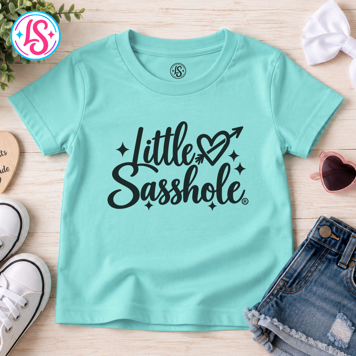 Signature Logo — Toddler Graphic Tee | Little Sasshole®