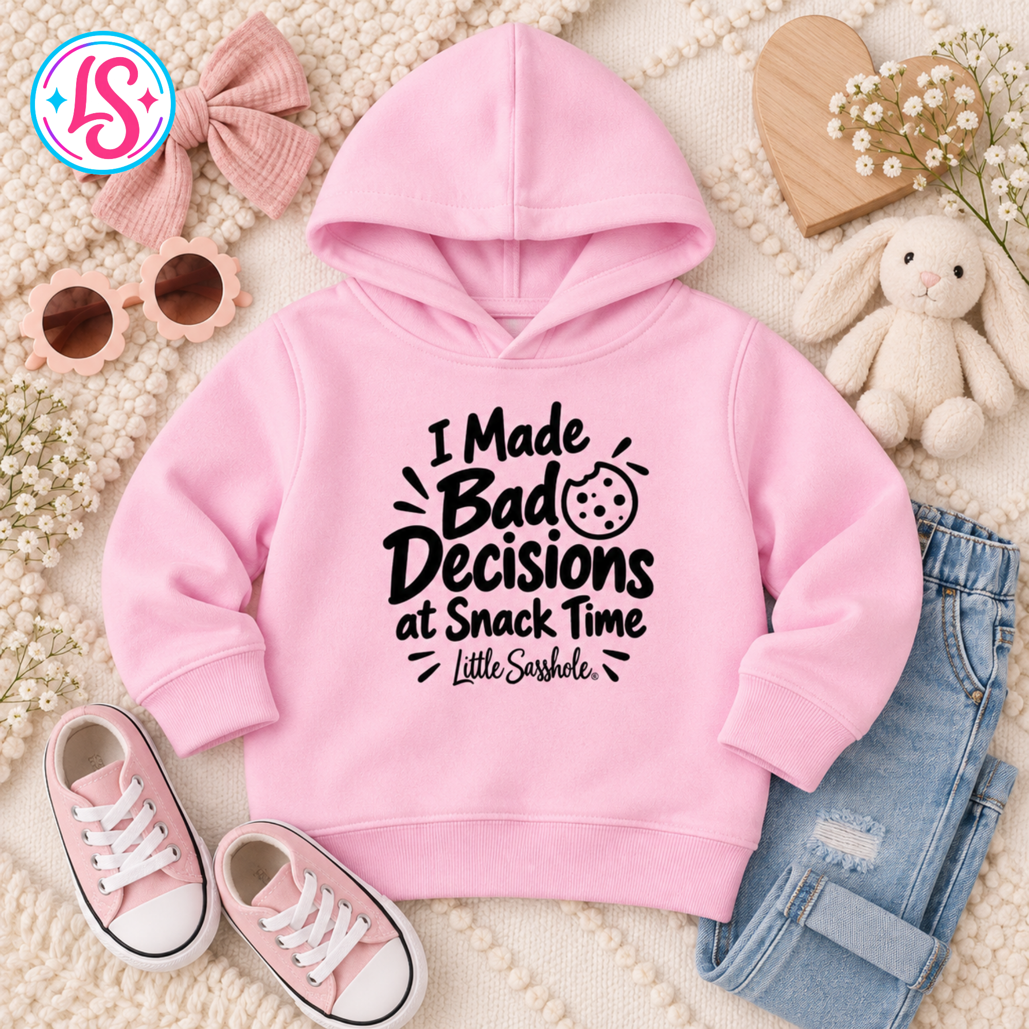 Image of I Made Bad Decisions at Snack Time — Toddler Hoodie | Little Sasshole®