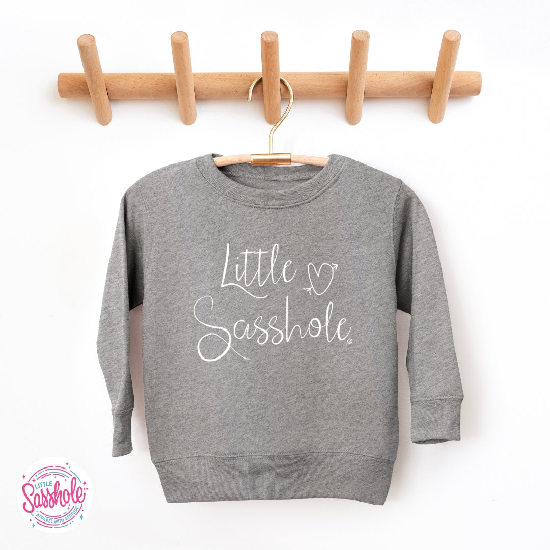 Image of Little Sasshole™ Toddler Sweatshirt – Cute, Cozy & Full of Attitude