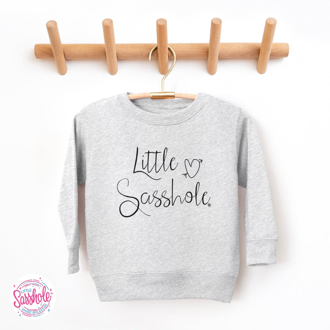 Little Sasshole™ Toddler Sweatshirt – Cute, Cozy & Full of Attitude
