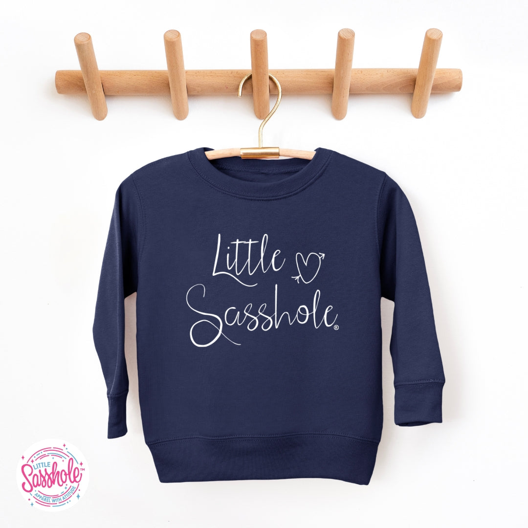 Little Sasshole™ Toddler Sweatshirt – Cute, Cozy & Full of Attitude