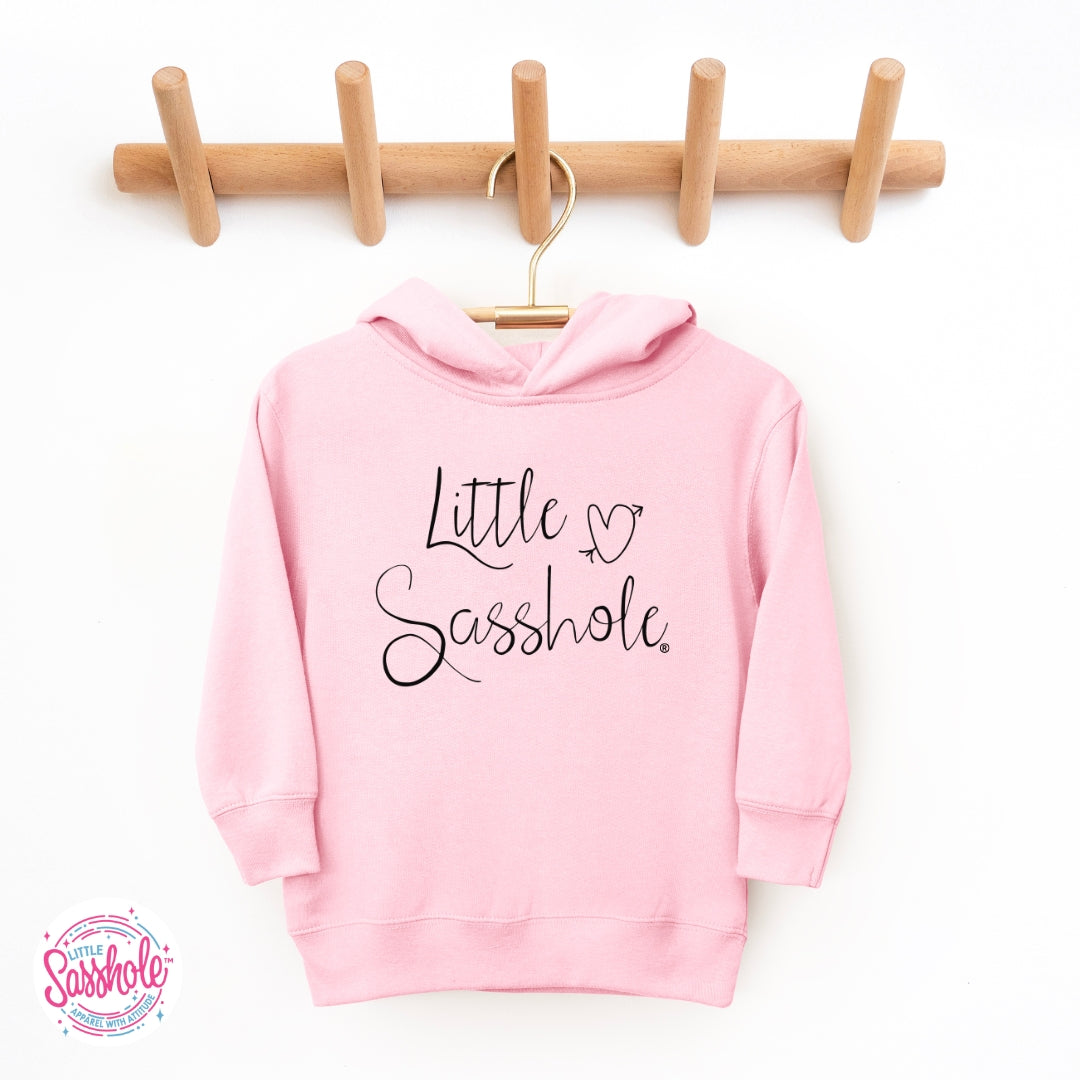 Image of Little Sasshole Hoodie of Mischief Toddler Girl’s Cute Hoodie