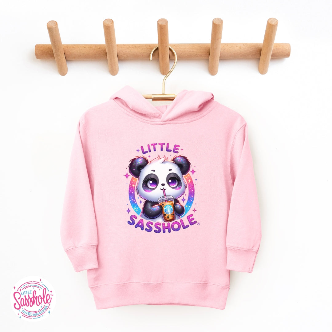 Little Sasshole™ Panda Toddler Hoodie – Cute Funny Kids Pullover