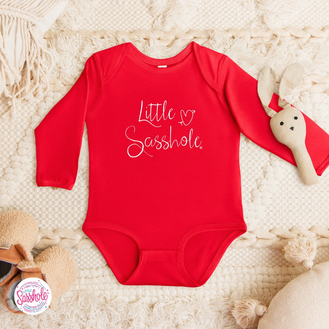 Little Sasshole™ Baby Bodysuit – Cute, Cozy & Full of Attitude