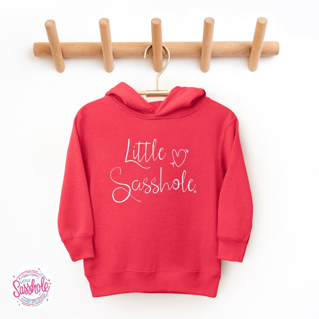 Little Sasshole Hoodie of Mischief Toddler Girl’s Cute Hoodie
