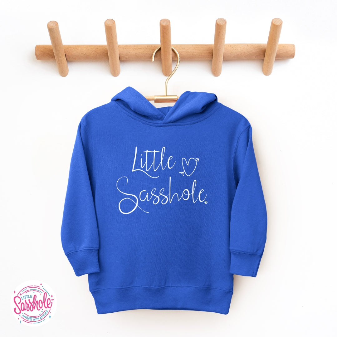 Image of Little Sasshole Hoodie of Mischief Toddler Girl’s Cute Hoodie
