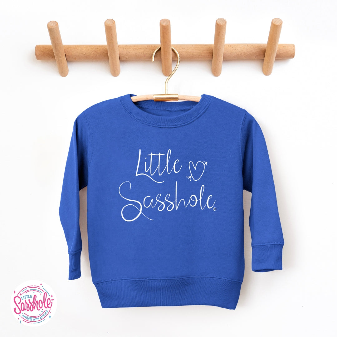 Image of Little Sasshole™ Toddler Sweatshirt – Cute, Cozy & Full of Attitude