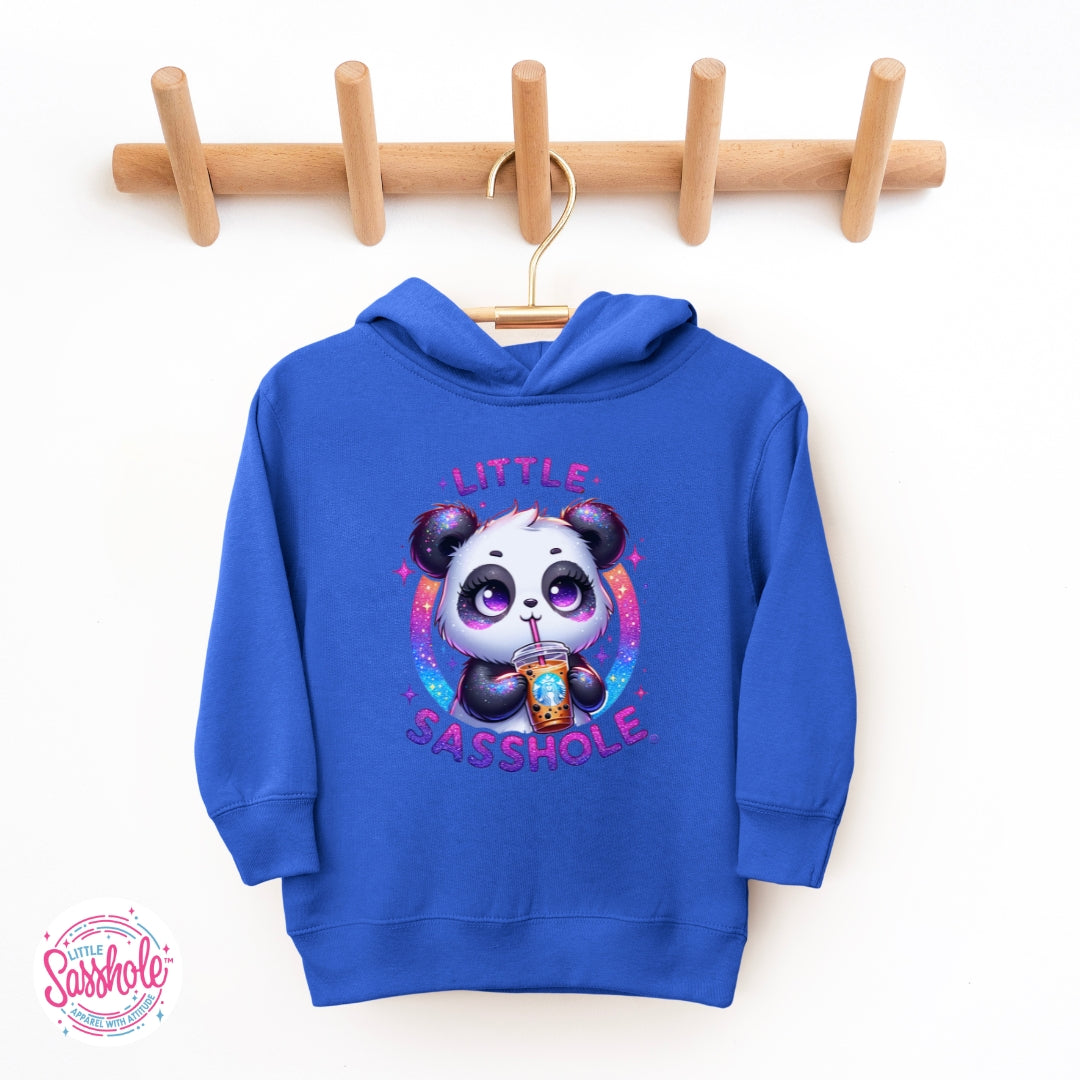 Image of Little Sasshole™ Panda Toddler Hoodie – Cute Funny Kids Pullover