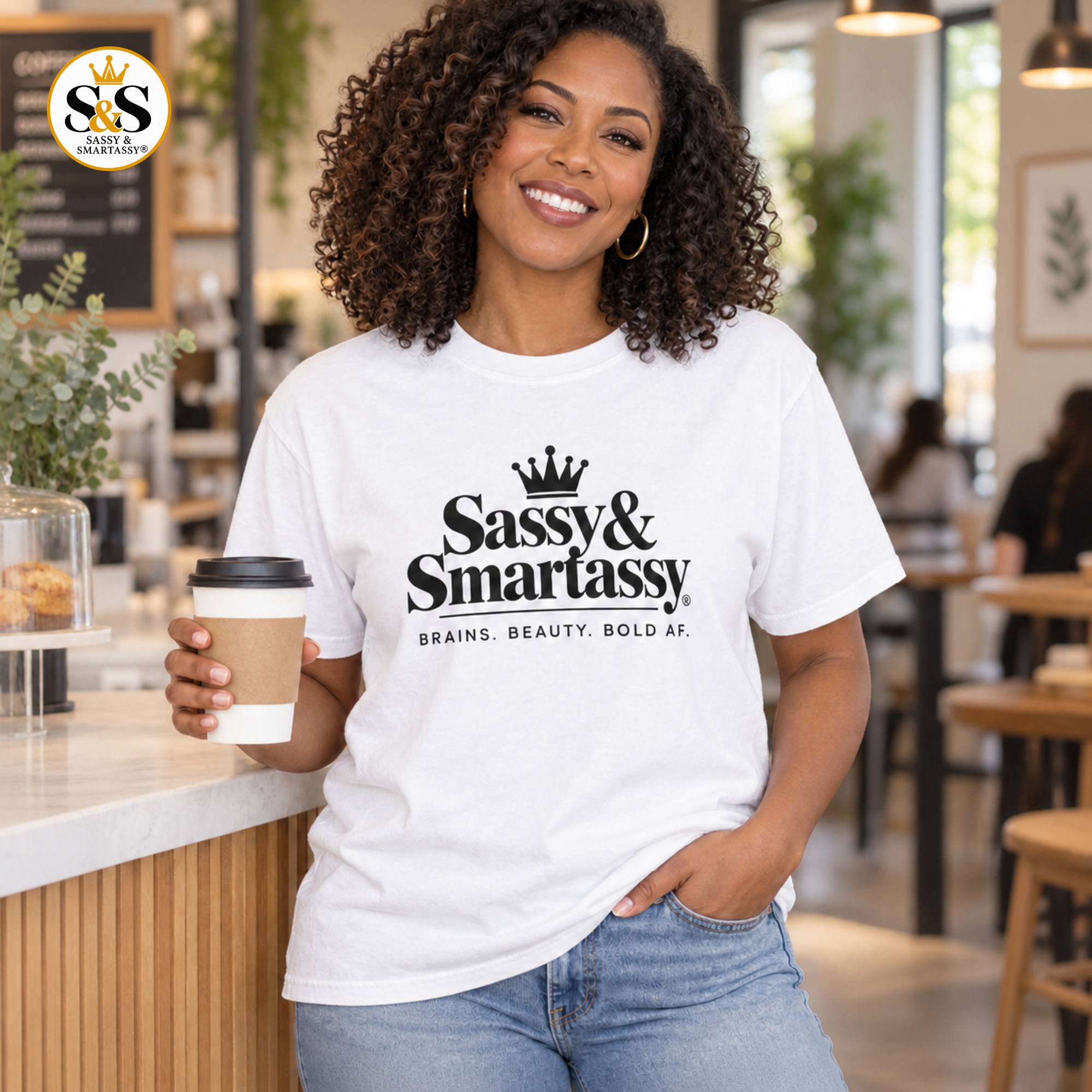 Image of Sassy & Smartassy® Signature Relaxed-Fit Tee