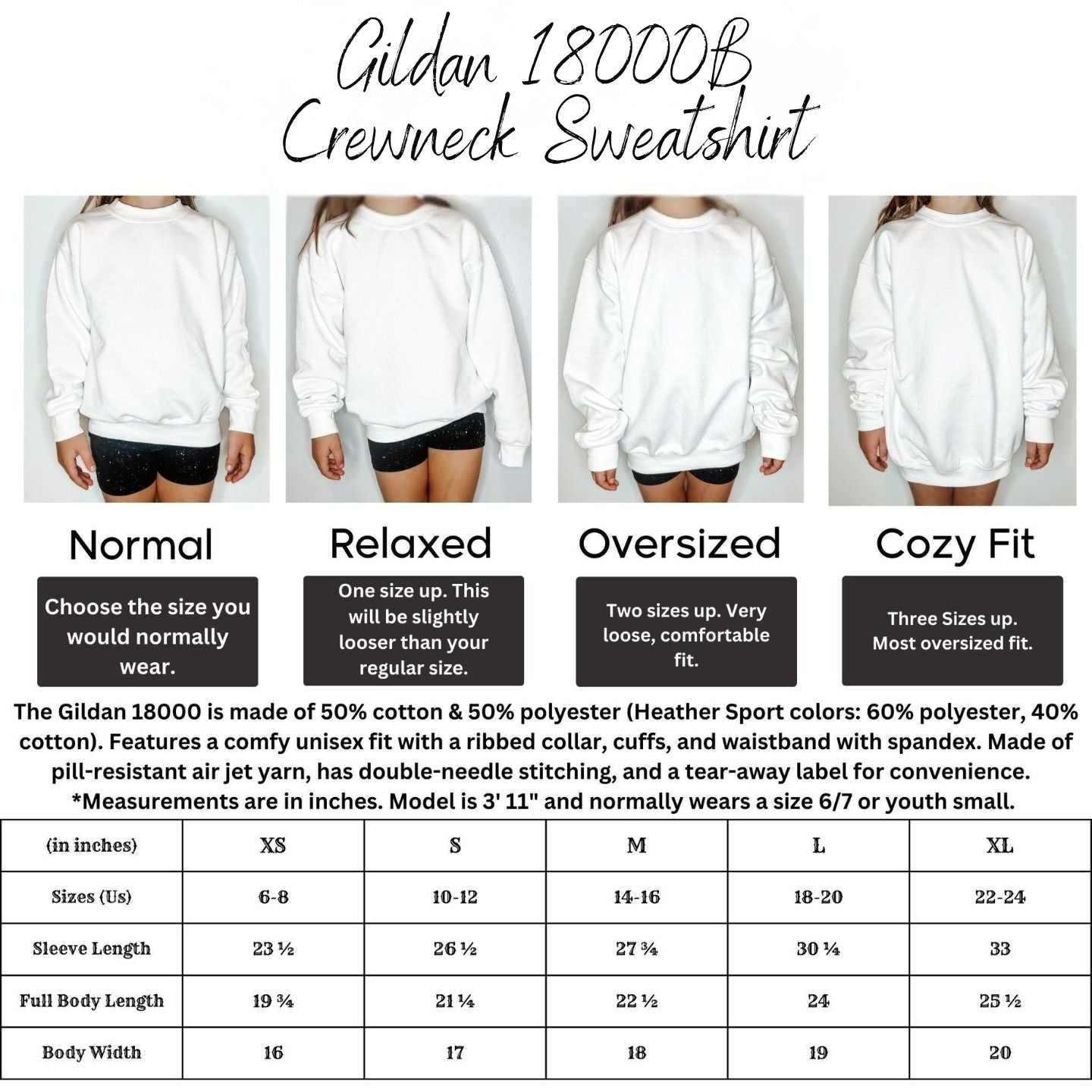 sizing guide