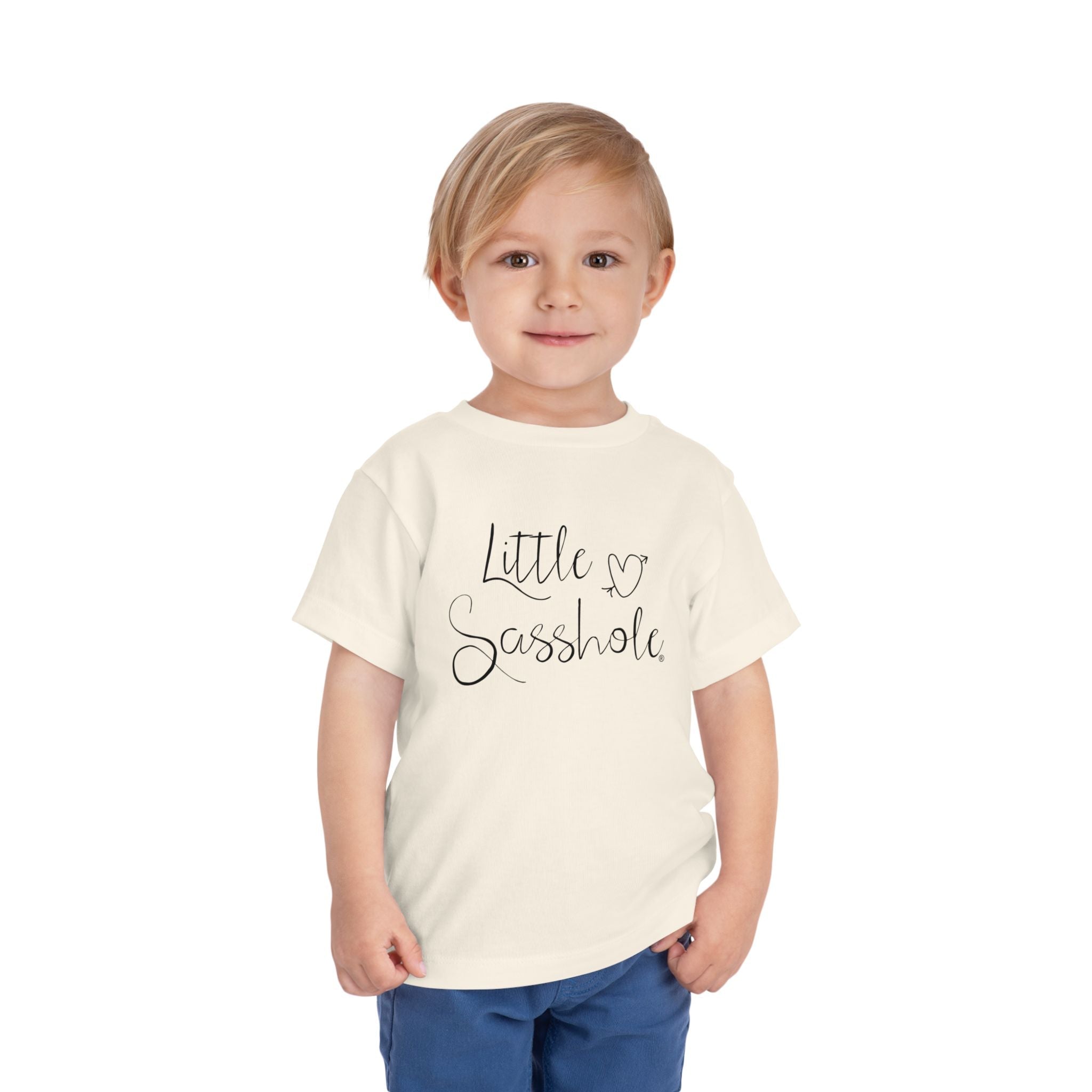 Big Personality – Toddler T-Shirt | Cute Sassy Graphic Top | Little Sasshole™ - Funny Graphic Tee by Sasshole® Clothing