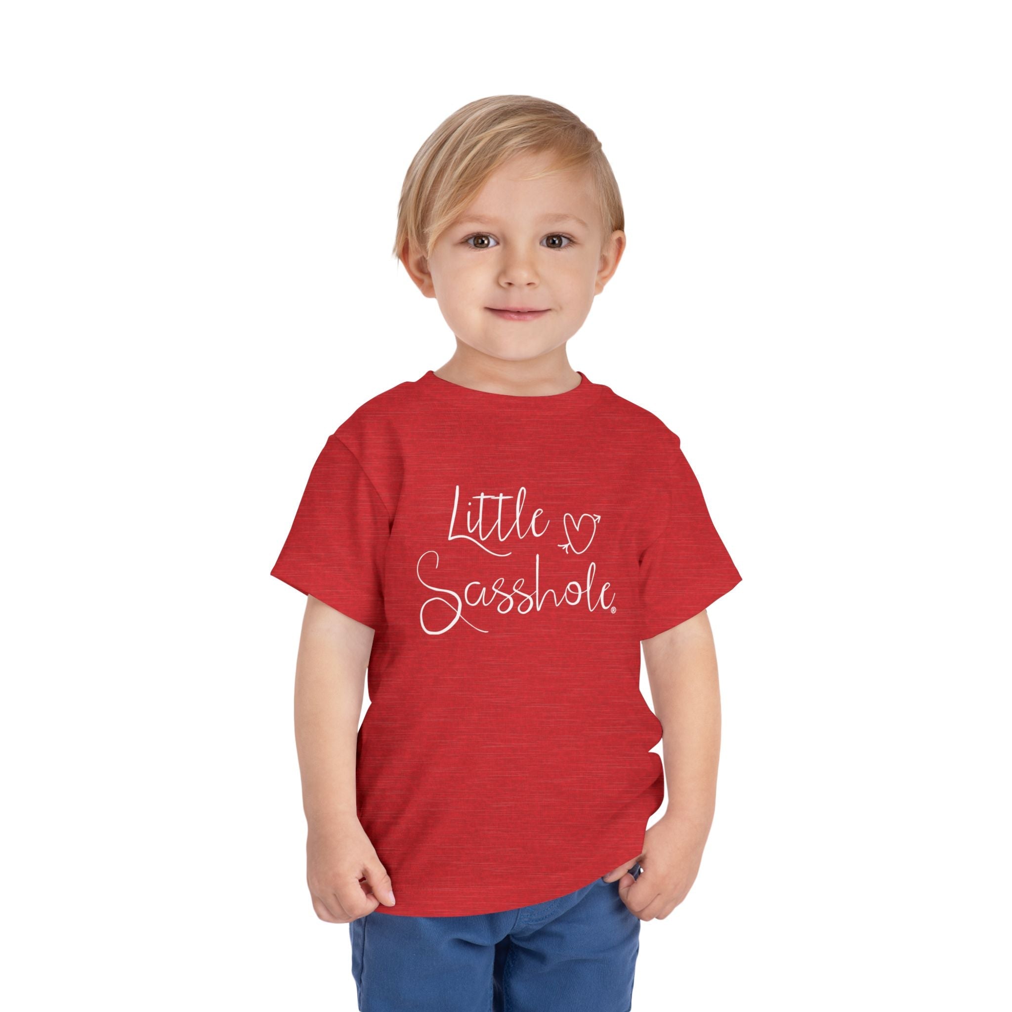 Big Personality – Toddler T-Shirt | Cute Sassy Graphic Top | Little Sasshole™ - Funny Graphic Tee by Sasshole® Clothing
