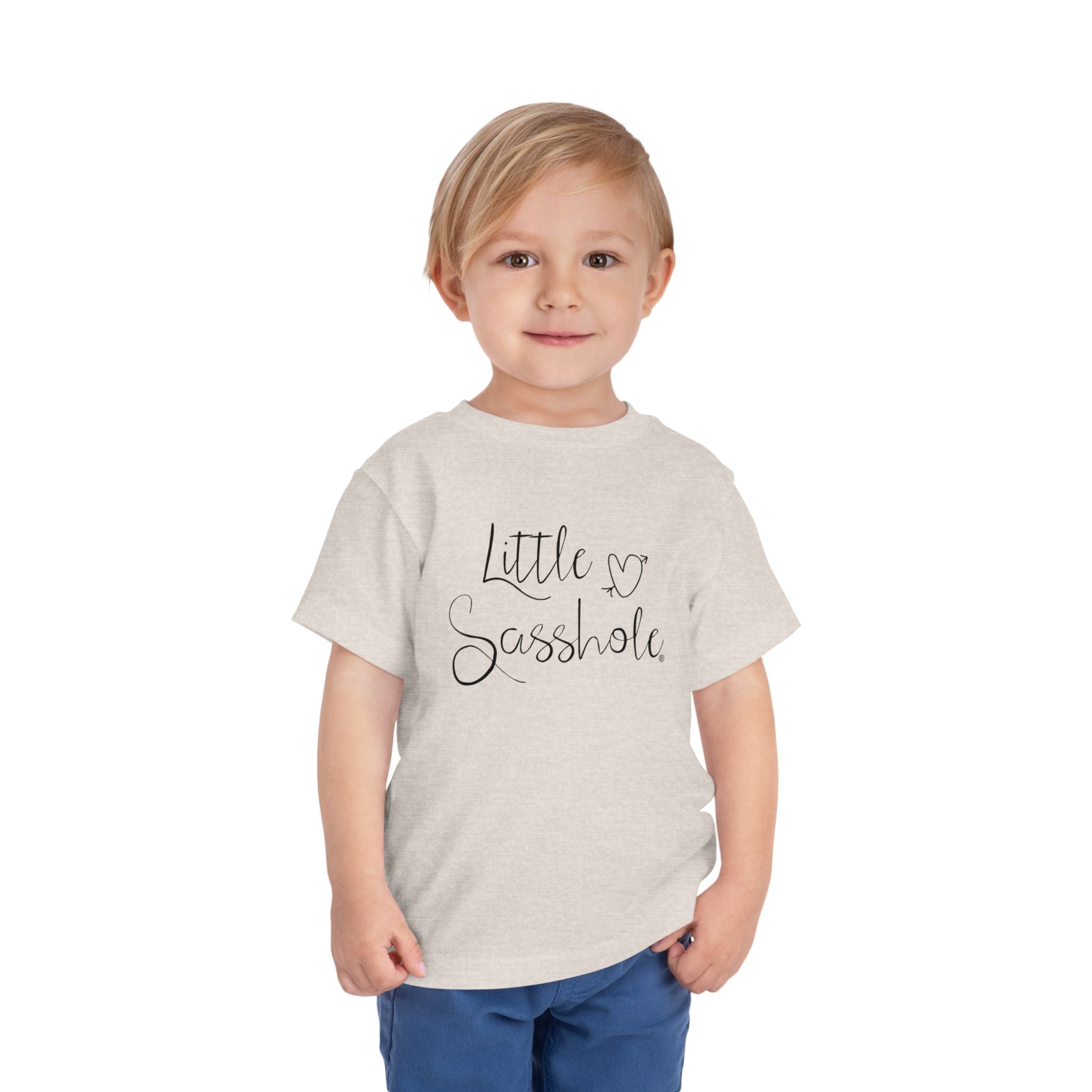 Big Personality – Toddler T-Shirt | Cute Sassy Graphic Top | Little Sasshole™ - Funny Graphic Tee by Sasshole® Clothing