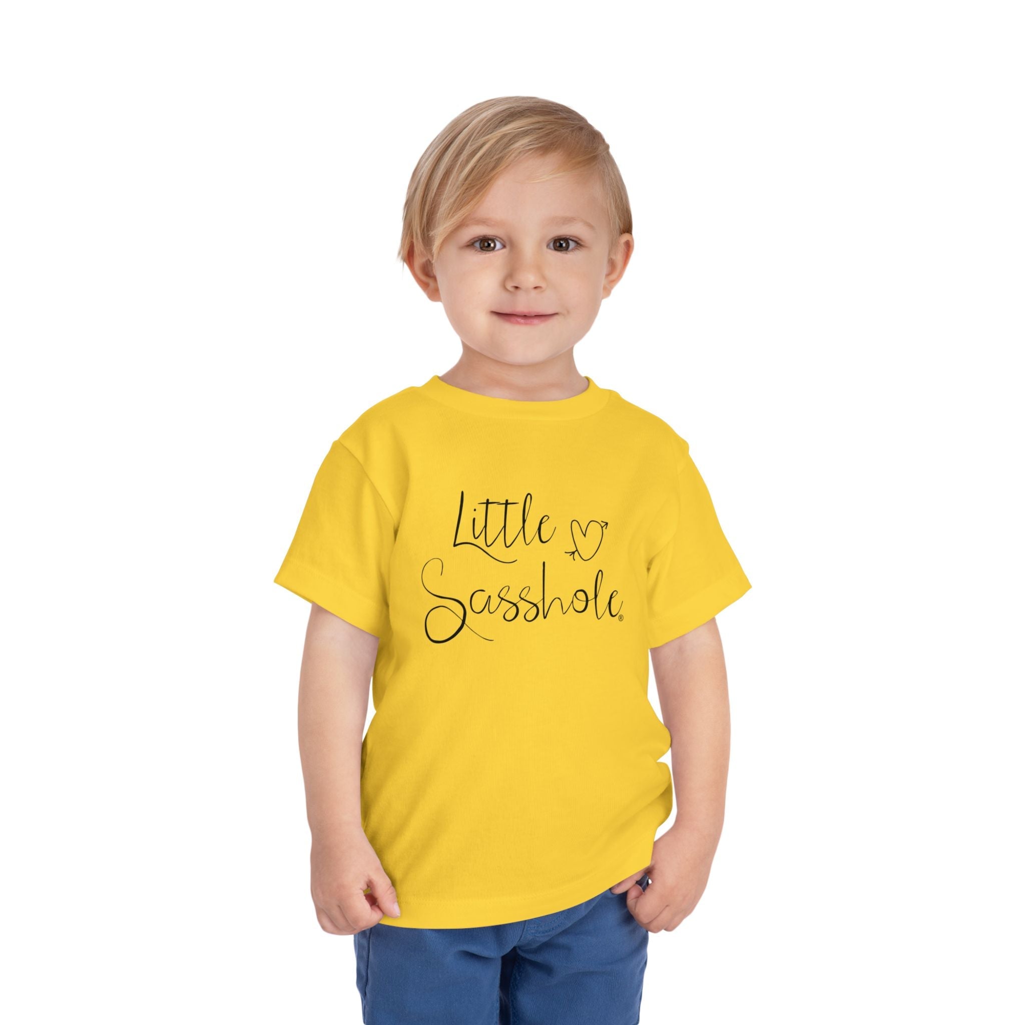 Image of Big Personality – Toddler T-Shirt | Cute Sassy Graphic Top | Little Sasshole™ - Funny Graphic Tee by Sasshole® Clothing