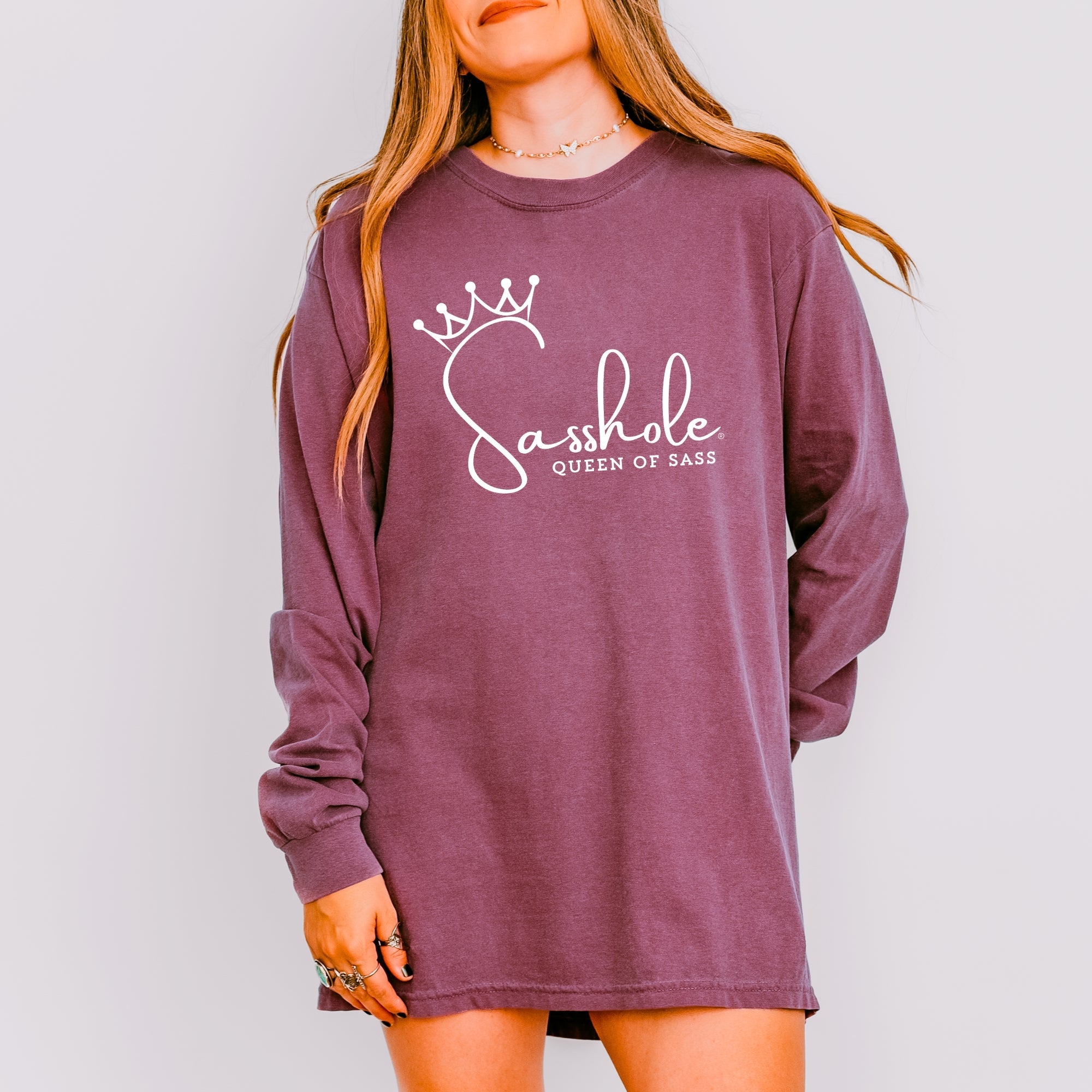Bold Attitude Only – Women’s T-Shirt | Bold Statement Shirt | Sasshole® - Funny Graphic Tee by Sasshole® Clothing