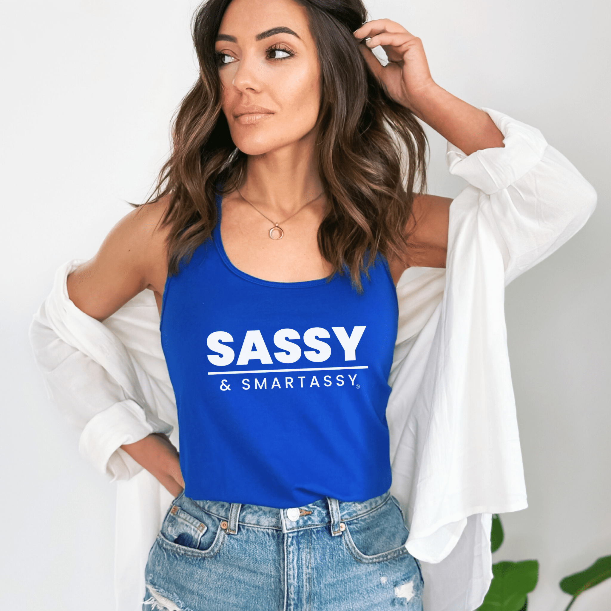 Image of Bold & Unfiltered – Women’s Tank Top | Funny Graphic Tank | Sassy & Smartassy™ - Funny Graphic Tee by Sasshole® Clothing