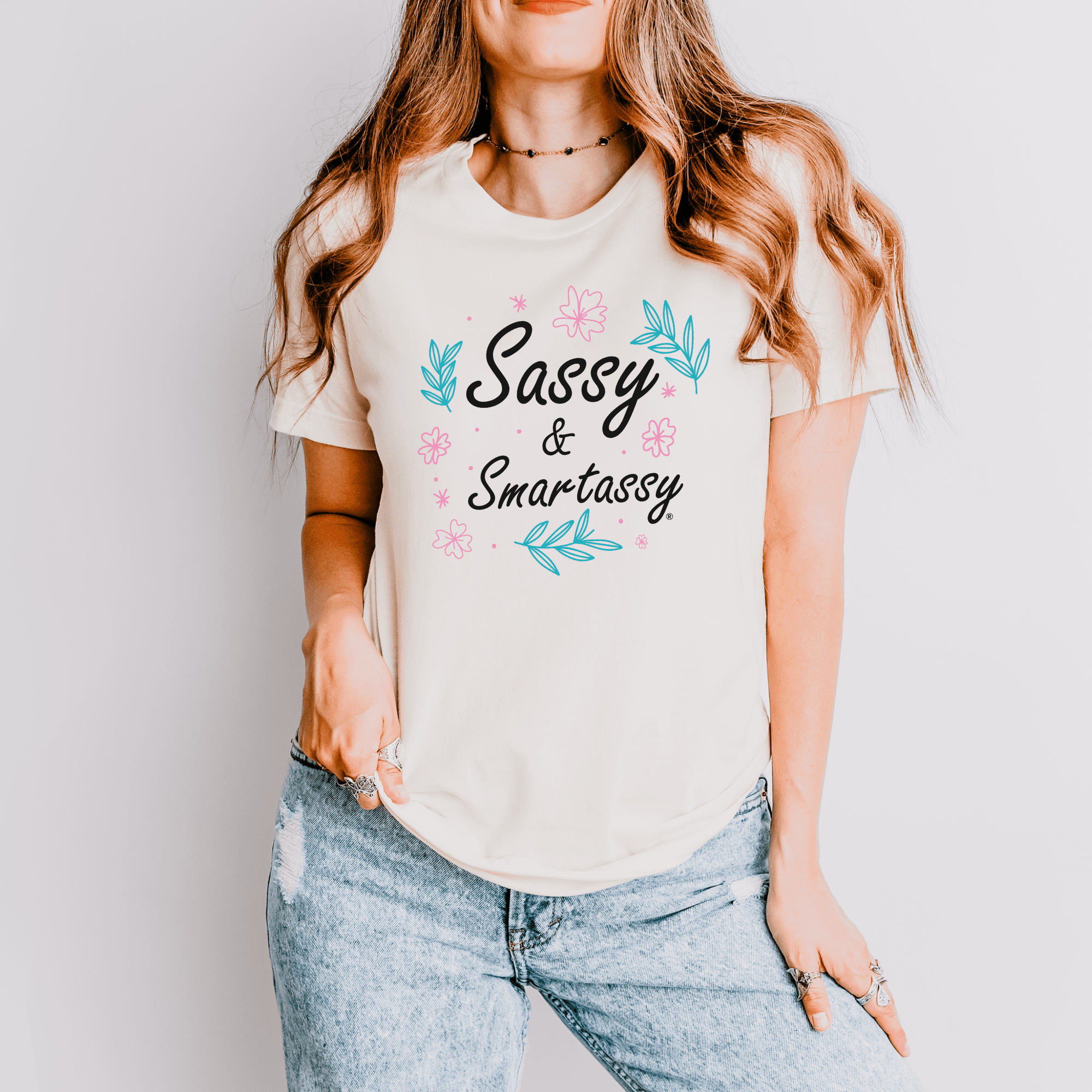 Image of Clever & Confident – Women’s T-Shirt | Funny Graphic Tee | Sassy & Smartassy™ - Funny Graphic Tee by Sasshole® Clothing
