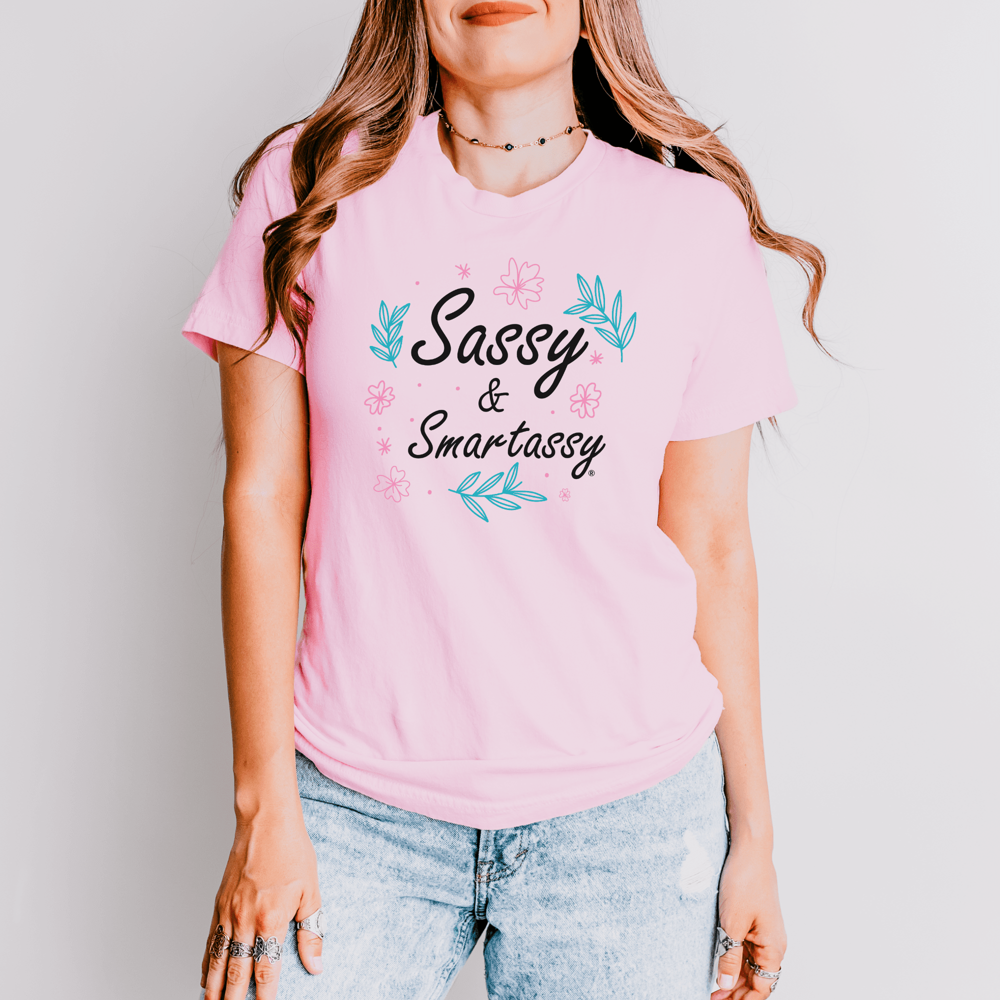 Image of Clever & Confident – Women’s T-Shirt | Funny Graphic Tee | Sassy & Smartassy™ - Funny Graphic Tee by Sasshole® Clothing
