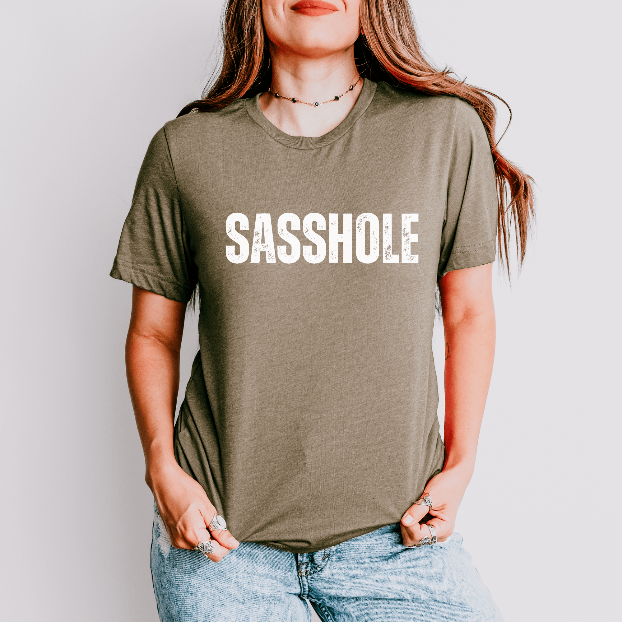 Image of Dare to Stand Out: Sasshole® Statement Unisex T-shirts - Funny Graphic Tee by Sasshole® Clothing