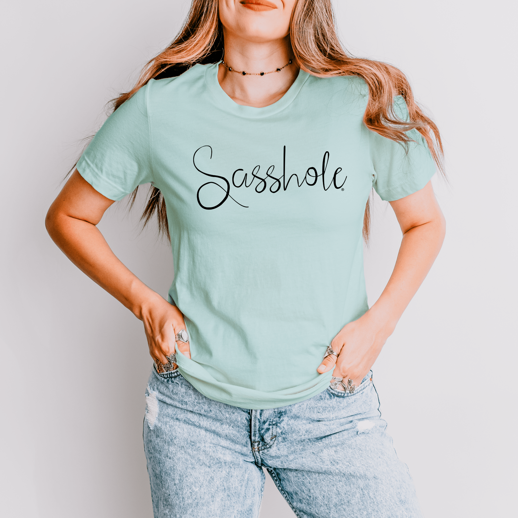 Flaunt Your Sassy Style: Sasshole® Graphic T-Shirts for Women - Funny Graphic Tee by Sasshole® Clothing
