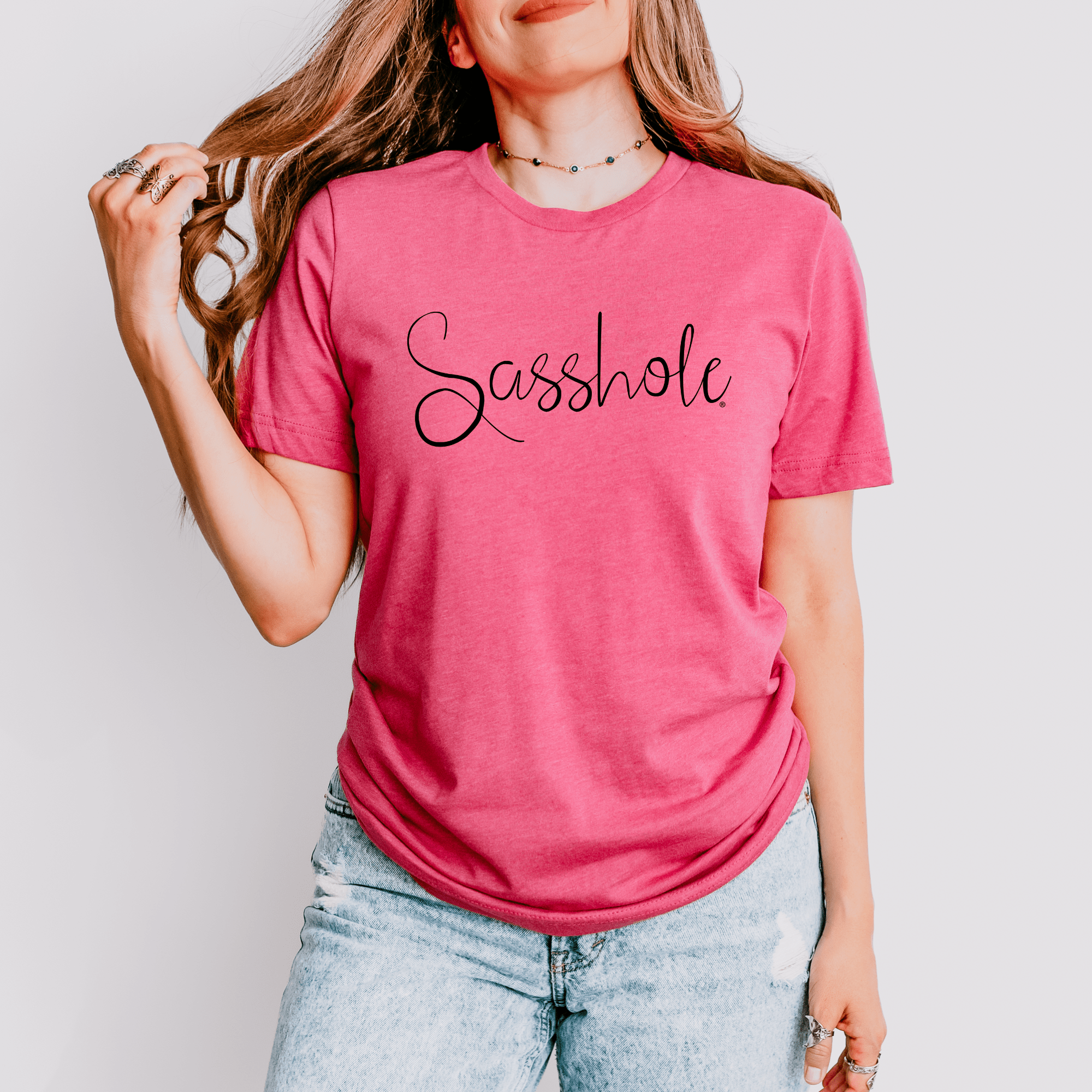 Flaunt Your Sassy Style: Sasshole® Graphic T-Shirts for Women - Funny Graphic Tee by Sasshole® Clothing