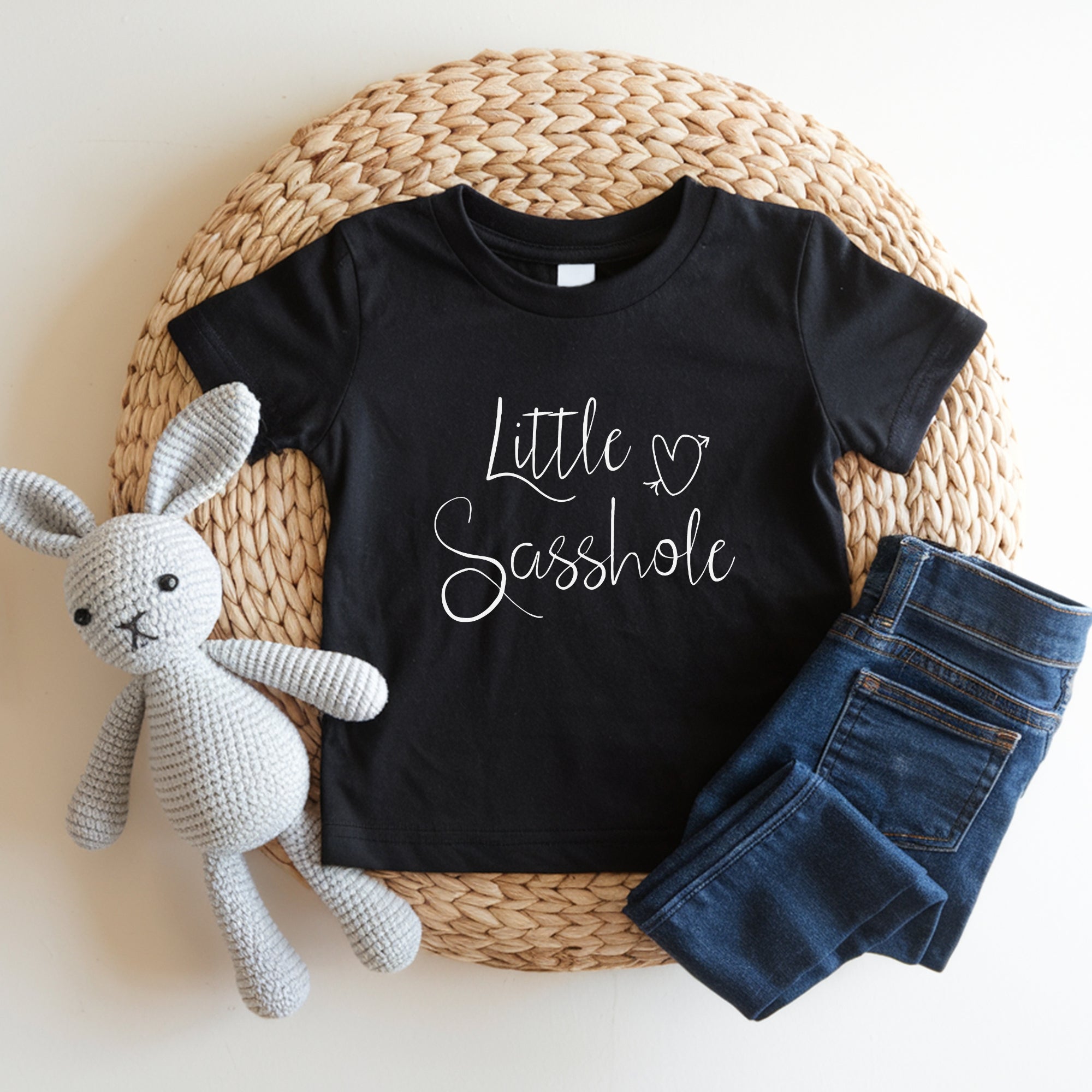 Little Sasshole® Toddler T-Shirt – Cute & Sassy Kids T-shirts for Girls - Funny Graphic Tee by Sasshole® Clothing