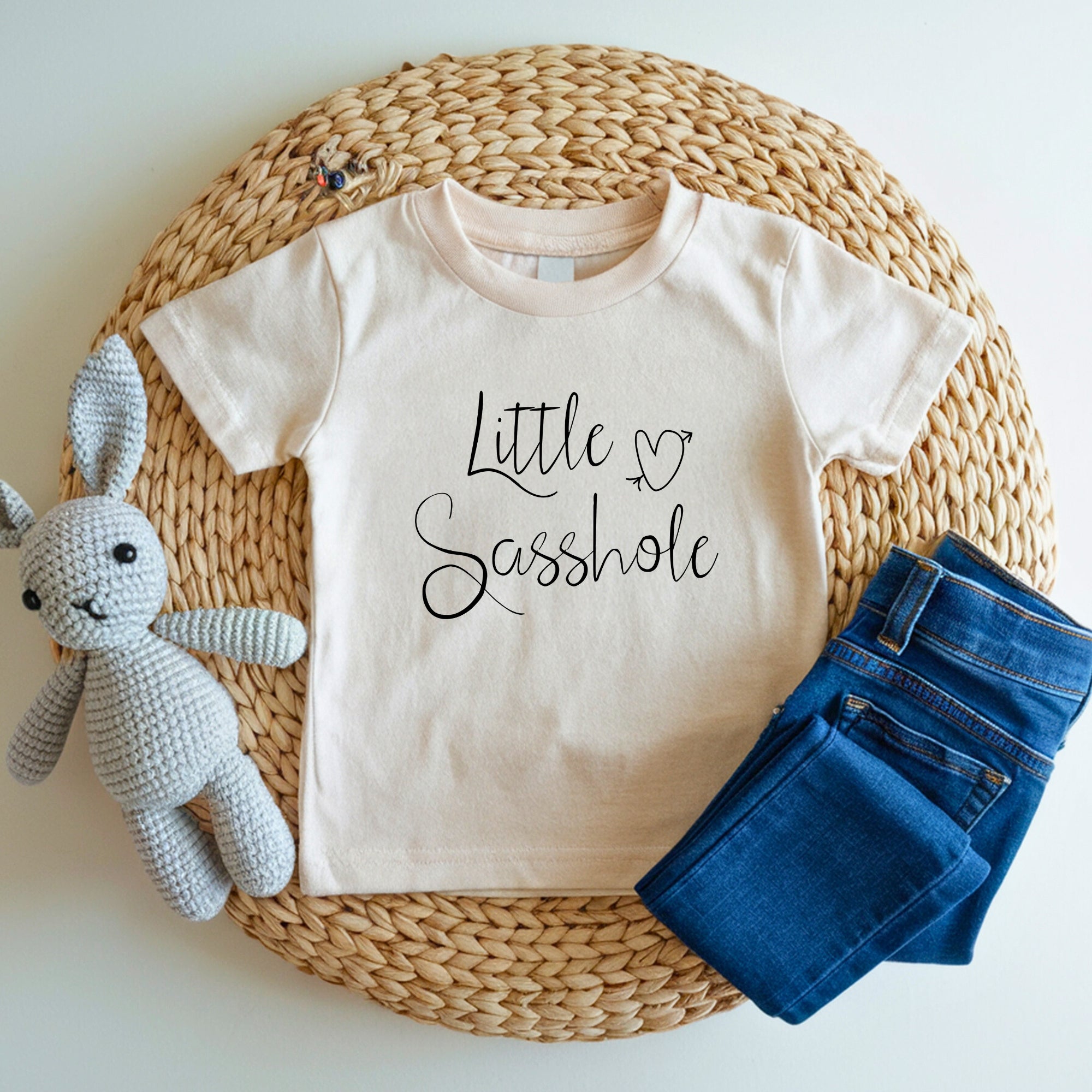 Little Sasshole® Toddler T-Shirt – Cute & Sassy Kids T-shirts for Girls - Funny Graphic Tee by Sasshole® Clothing