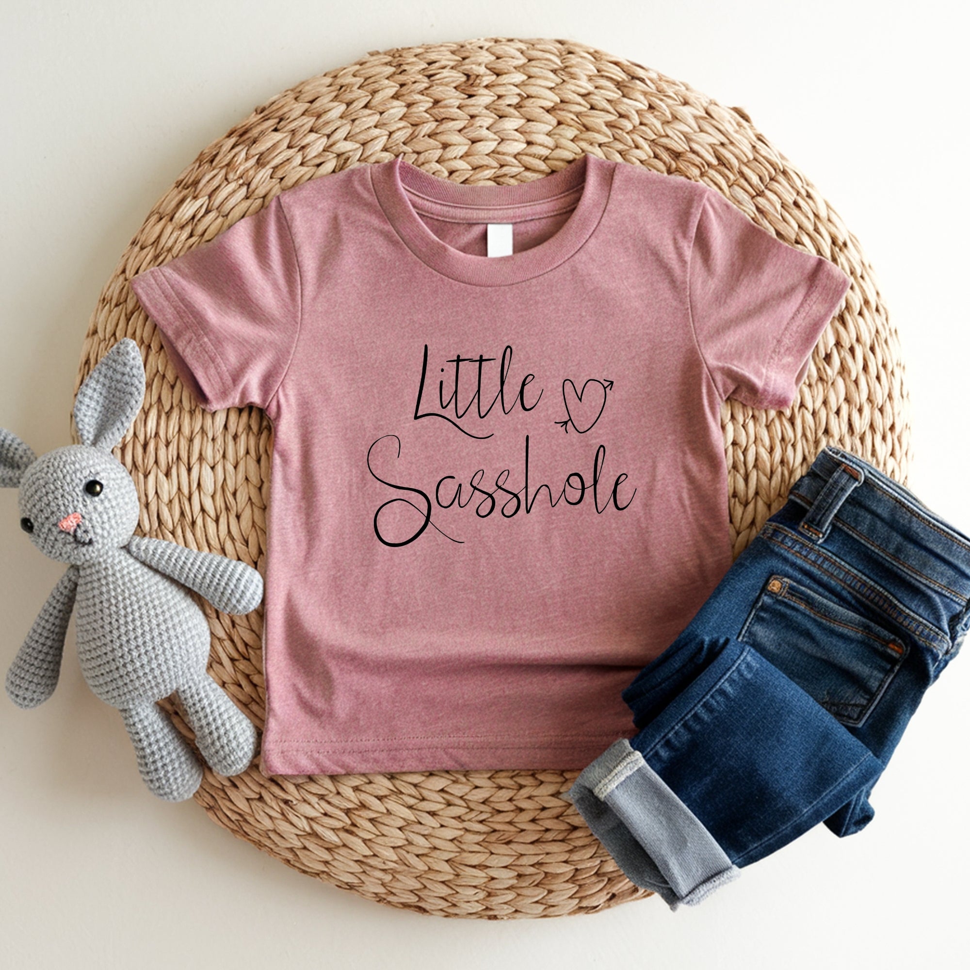 Little Sasshole® Toddler T-Shirt – Cute & Sassy Kids T-shirts for Girls - Funny Graphic Tee by Sasshole® Clothing
