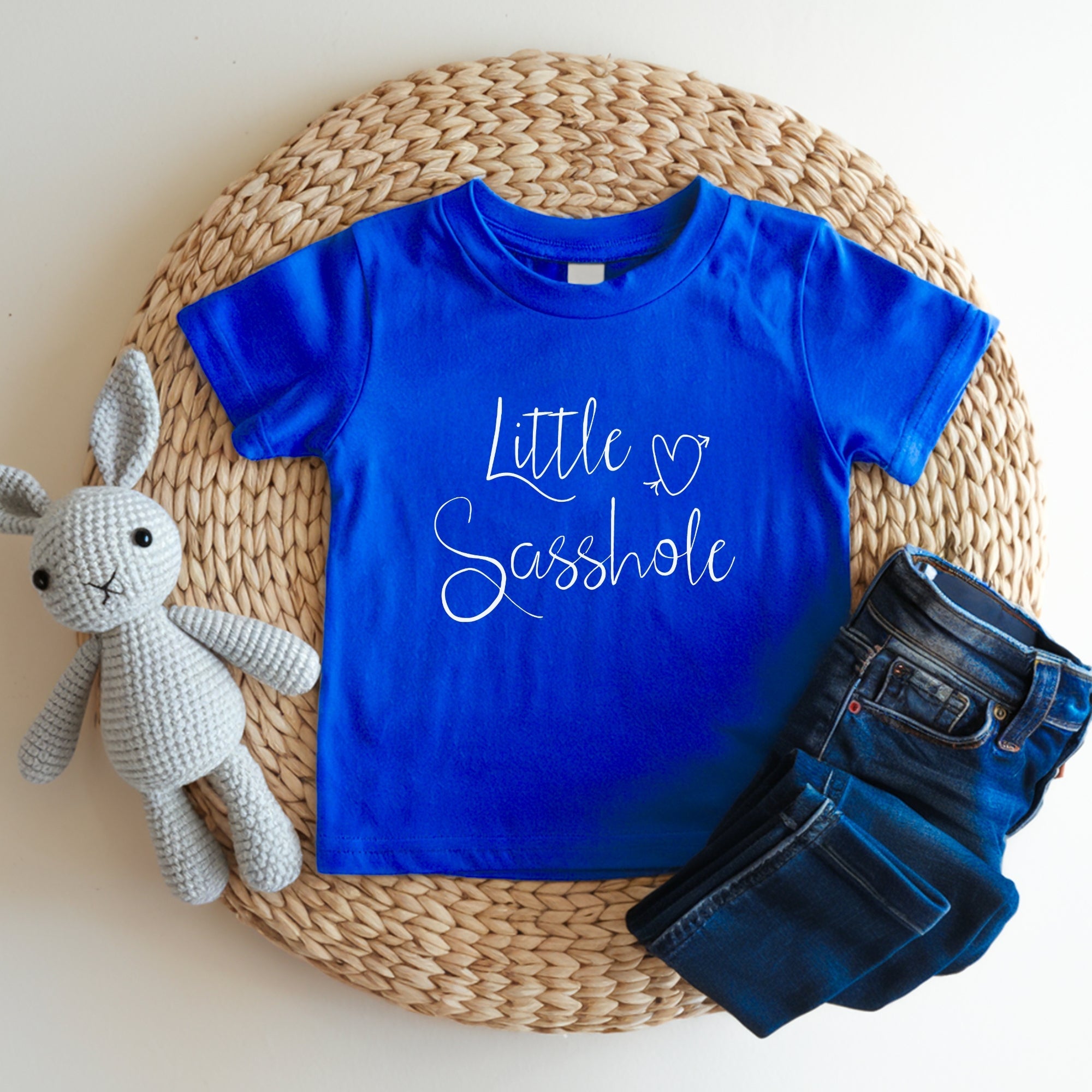 Little Sasshole® Toddler T-Shirt – Cute & Sassy Kids T-shirts for Girls - Funny Graphic Tee by Sasshole® Clothing