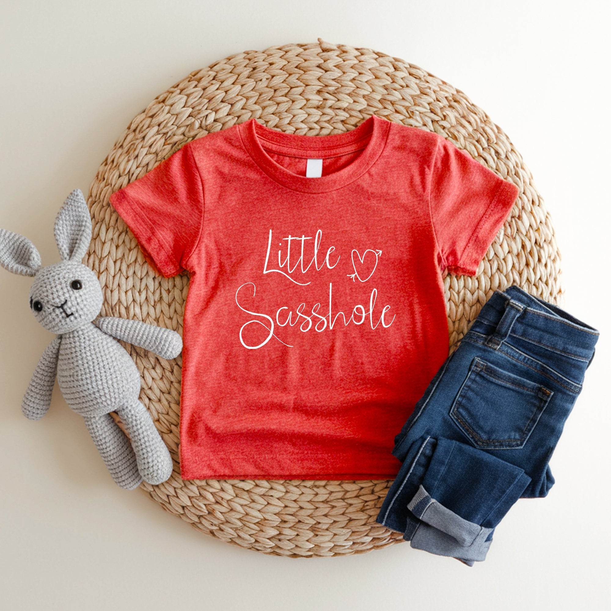 Little Sasshole® Toddler T-Shirt – Cute & Sassy Kids T-shirts for Girls - Funny Graphic Tee by Sasshole® Clothing