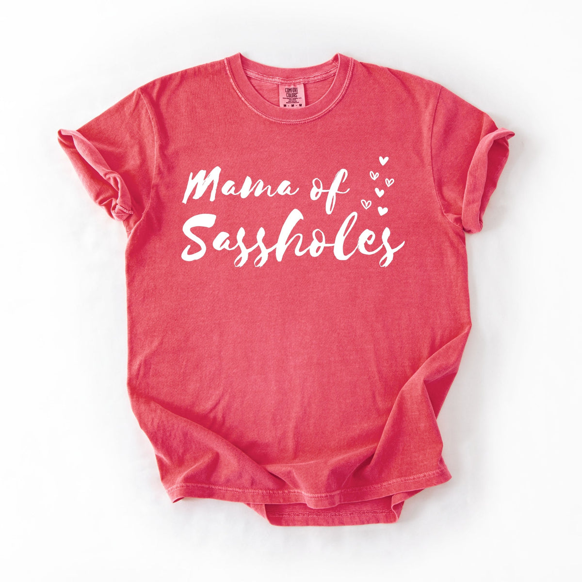 Mama of Sassholes – Funny Mom Graphic Tee | Women’s Relaxed Fit Shirt | Sasshole® - Funny Graphic Tee by Sasshole® Clothing