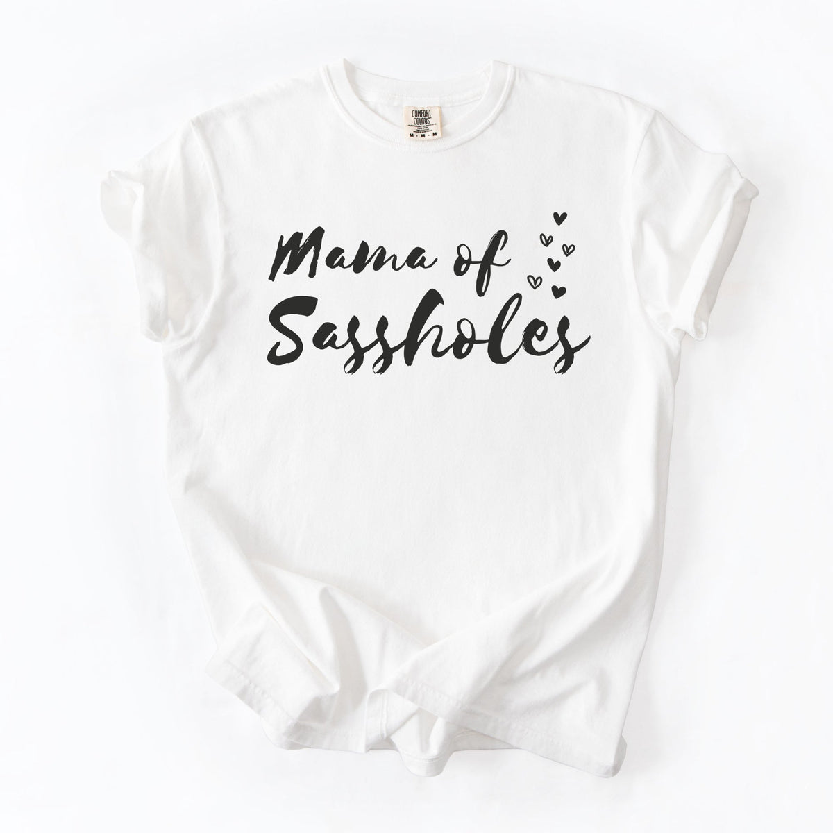 Mama of Sassholes – Funny Mom Graphic Tee | Women’s Relaxed Fit Shirt | Sasshole® - Funny Graphic Tee by Sasshole® Clothing
