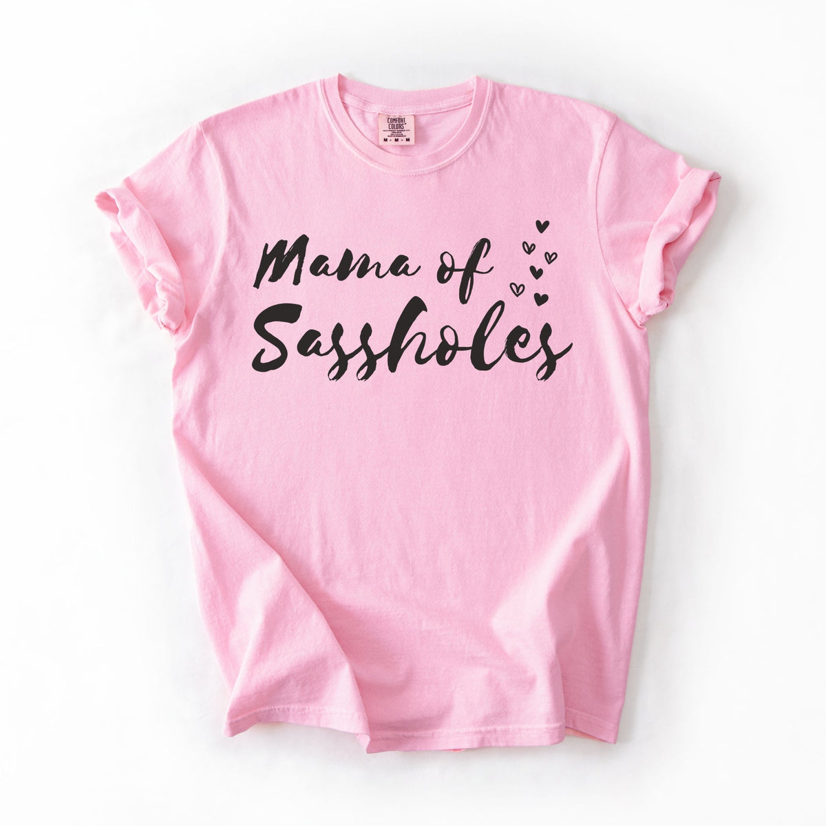 Mama of Sassholes – Funny Mom Graphic Tee | Women’s Relaxed Fit Shirt | Sasshole® - Funny Graphic Tee by Sasshole® Clothing