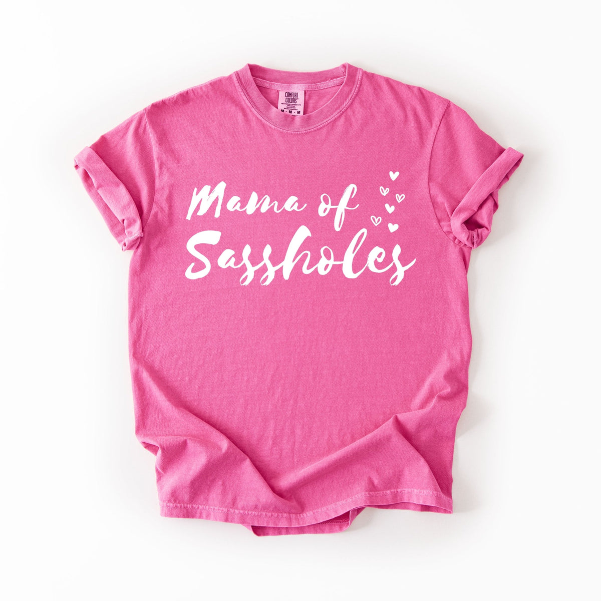 Mama of Sassholes – Funny Mom Graphic Tee | Women’s Relaxed Fit Shirt | Sasshole® - Funny Graphic Tee by Sasshole® Clothing