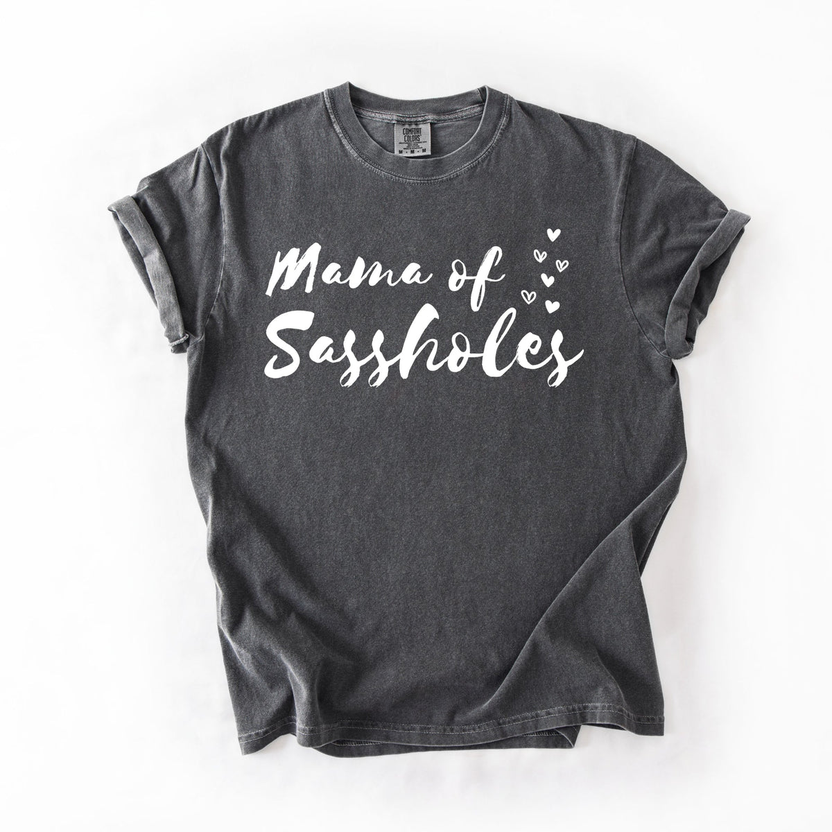 Mama of Sassholes – Funny Mom Graphic Tee | Women’s Relaxed Fit Shirt | Sasshole® - Funny Graphic Tee by Sasshole® Clothing