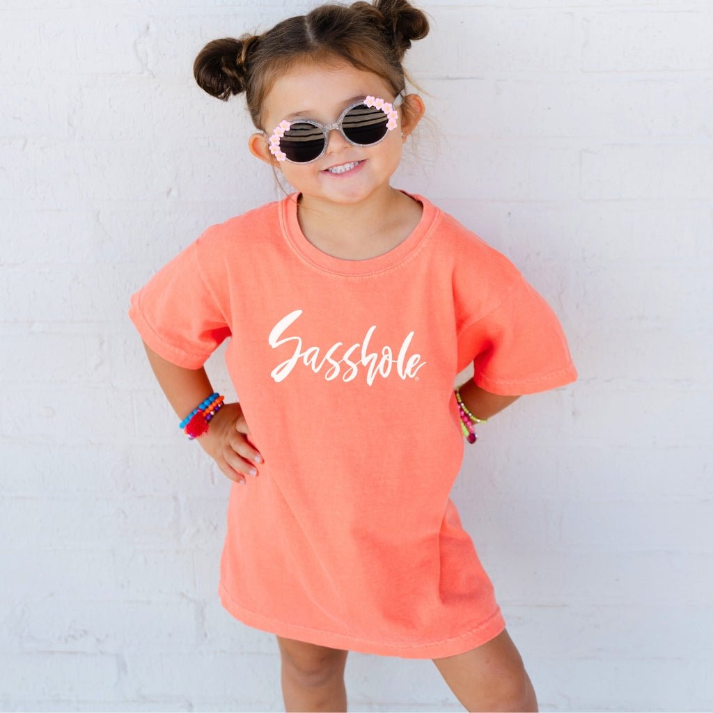 Sasshole Everyday Sass – Youth T-Shirt | Graphic Tee | Sasshole® - Funny Graphic Tee by Sasshole® Clothing